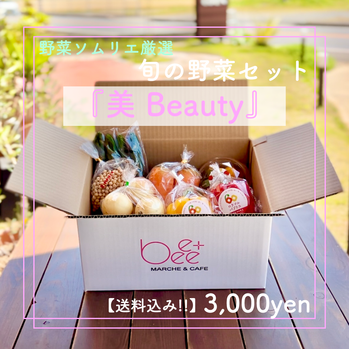 【送料込み】Beee＋野菜ソムリエ厳選『美 Beauty』旬の野菜セット